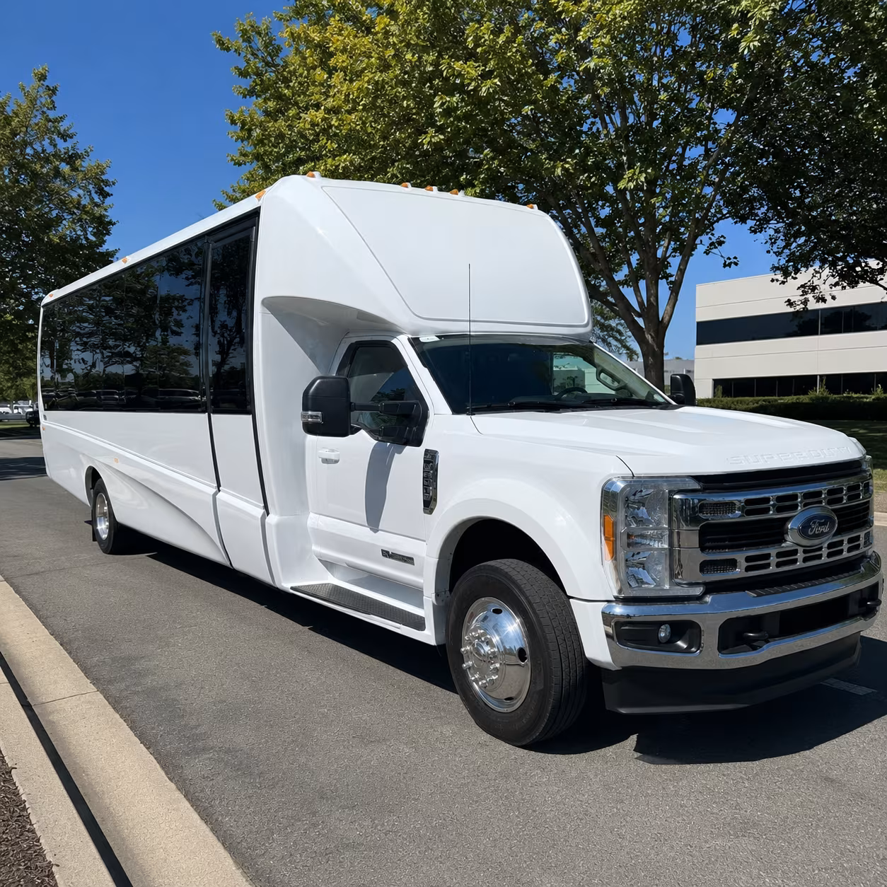 blaine easy employee shuttles with a blaine bus rental