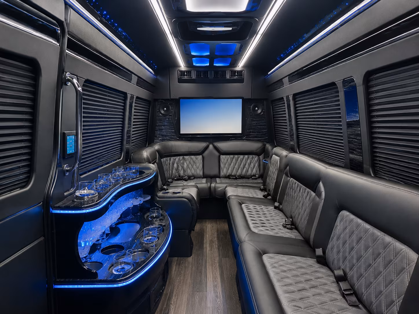 corporate outing team event transportation