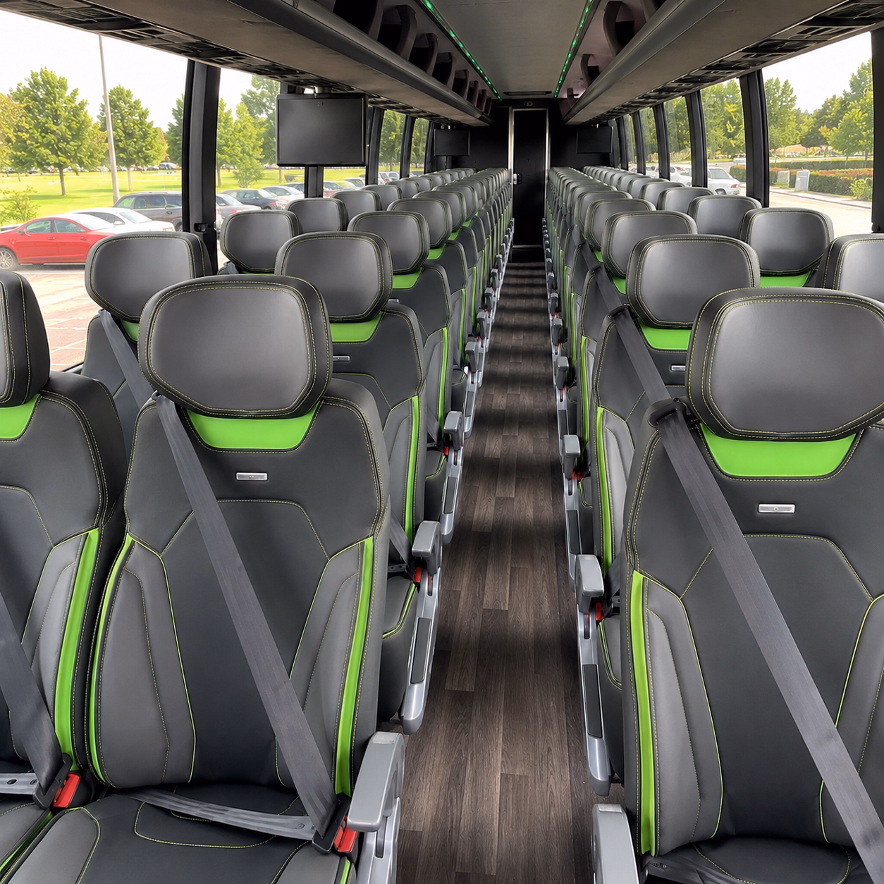 employee commuter shuttles along the i 94 corridor