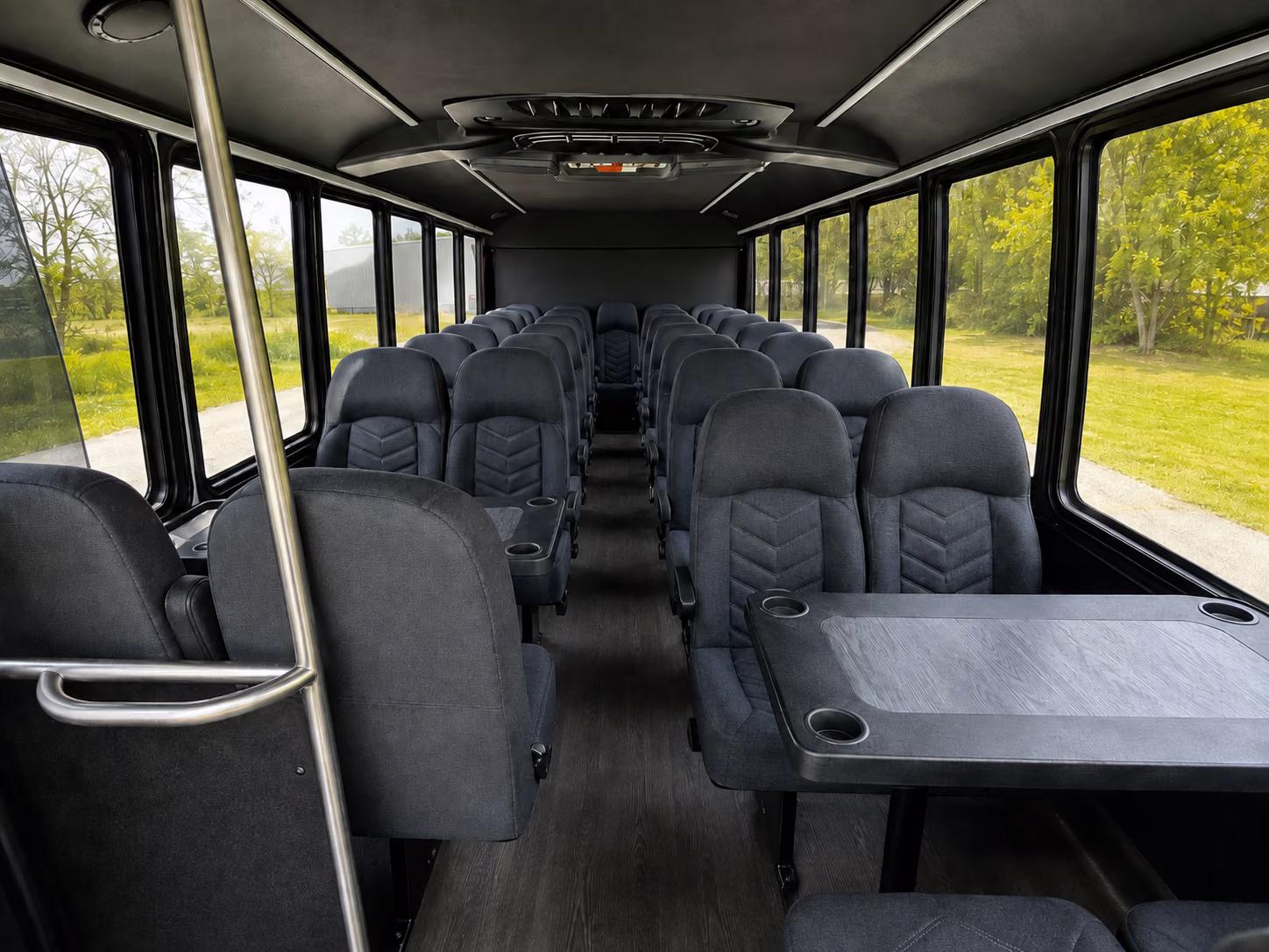 st paul sporting event transportation onboard seating